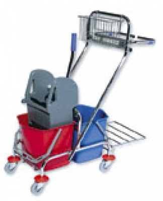 Two- buckets trolley